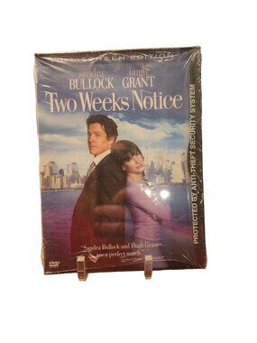 Fullscreen Edition Two Week Notice Sandra Bullock and Hugh Grant Sealed DVD